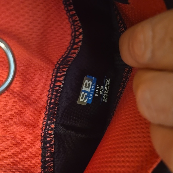 SB Active Navy/Honeysuckle Petite M NWT - Jacket & Capri Pants - Picture 11 of 13